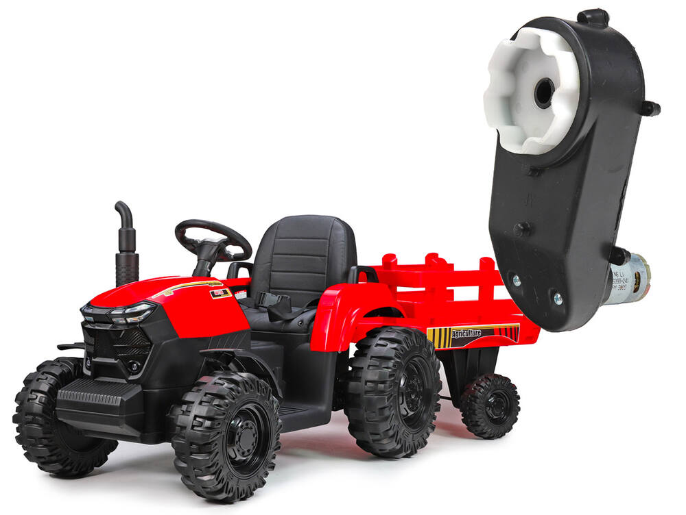 Dětský traktor Forest s vlekem 24V - náhradní motor s převodovkou pro řízení