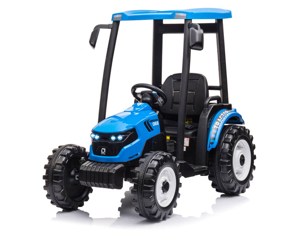 Elektrický traktor pro děti andos Hercules 24V/400W, modrý