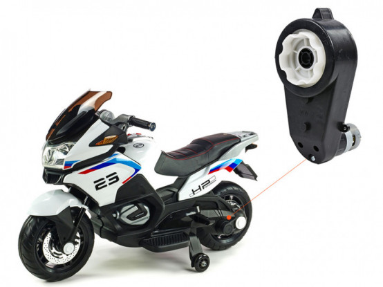 Dětská motorka Topspeed (XMX609) - náhradní elektrický motor s převodovkou pro pohon kol