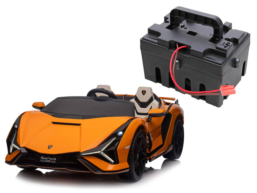 Přenosný bateriový box 24V/7Ah pro elektrické autíčko Lamborghini Sián
