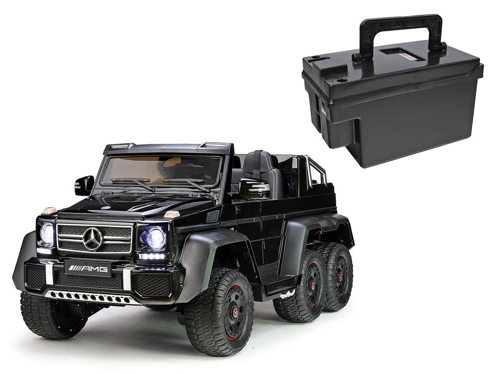 Vyjímatelný bateriový box pro elektrické autíčko Mercedes-Benz G63 AMG 6x6, 12V/14Ah