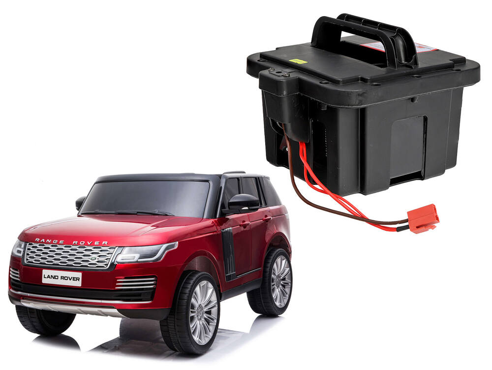 Vyjímatelný bateriový box pro elektrické autíčko Range Rover HSE 4x4, 12V/14Ah